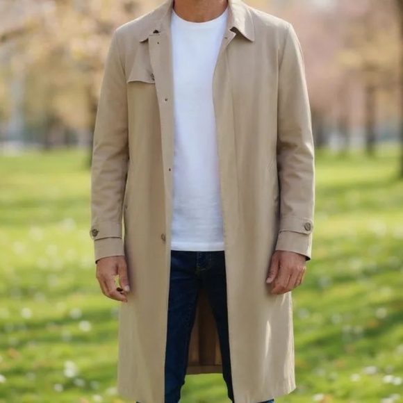 London Fog Other - London Fog -Limited Edition Tan Trench Coat, Removable Liner Inc., Pockets, 46L